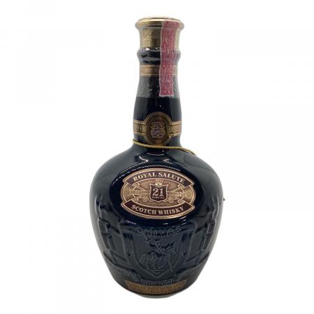  Salute スコッチウイスキー 750ml ROYAL SALUTE (ロイヤルサルート) スコッチウィスキー 21年 ブルー