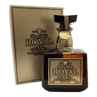 サントリー ローヤル ウィスキー 15年 ゴールドラベル 750ml