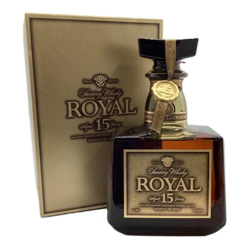 サントリー ローヤル ウィスキー 15年 ゴールドラベル 750ml