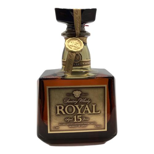 サントリー ローヤル ウィスキー 15年 ゴールドラベル 750ml