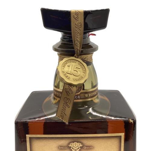 サントリー ローヤル ウィスキー 15年 ゴールドラベル 750ml