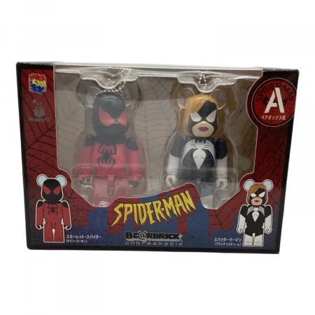 スカーレットスパイダー1000% マーベル　ベアブリック　フィギュア BEAR BRICK (ベアブリック) MARVEL『SPIDER-MAN』／ Happyくじ「BE
