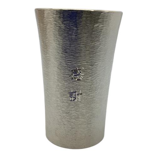 大謹錫製 錫製マグカップ&タンブラー 本錫 2Pセット 刻印入り 未使用品