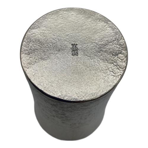 大謹錫製 錫製マグカップ&タンブラー 本錫 2Pセット 刻印入り 未使用品