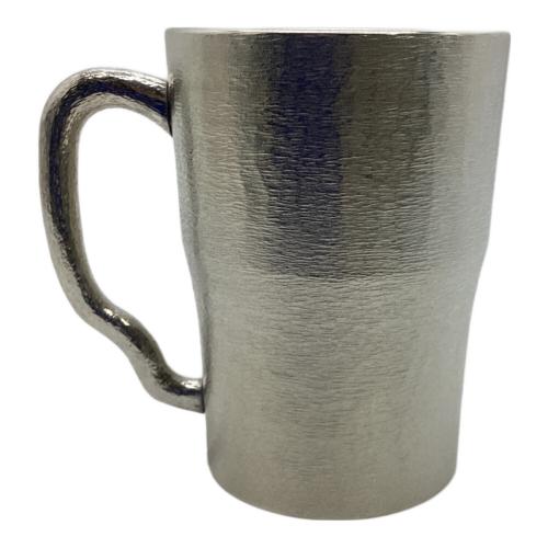 大謹錫製 錫製マグカップ&タンブラー 本錫 2Pセット 刻印入り 未使用品