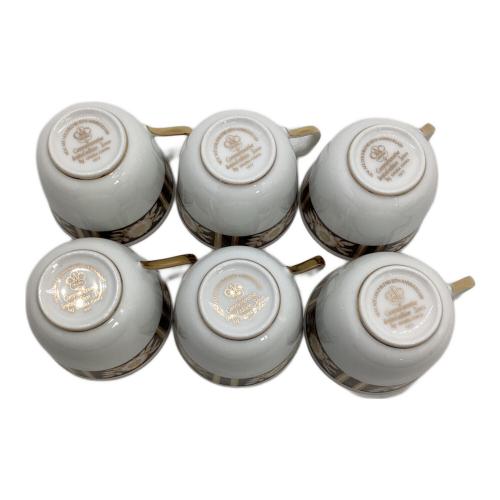 大倉陶園 (オオクラトウエン) カップ&ソーサー ネスカフェゴールドブレンド10周年記念 1977年 限定3000 6Pセット