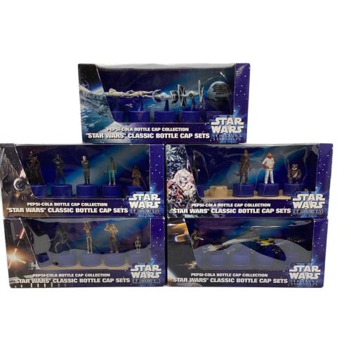 PEPSI（ペプシ） ペプシコーラボトルキャップコレクション スターウォーズ クラシックボトルキャップセット　全50種セット