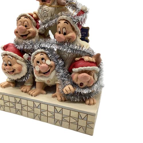 DISNEY TRADITIONS (ディズニートラディションズ) 7人の小人フィギュア Precarious Pylamid 6000942