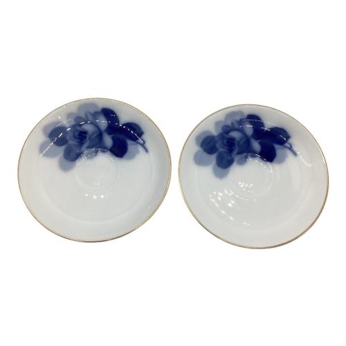 大倉陶園 (オオクラトウエン) カップ&ソーサー ブルーローズ(8011)