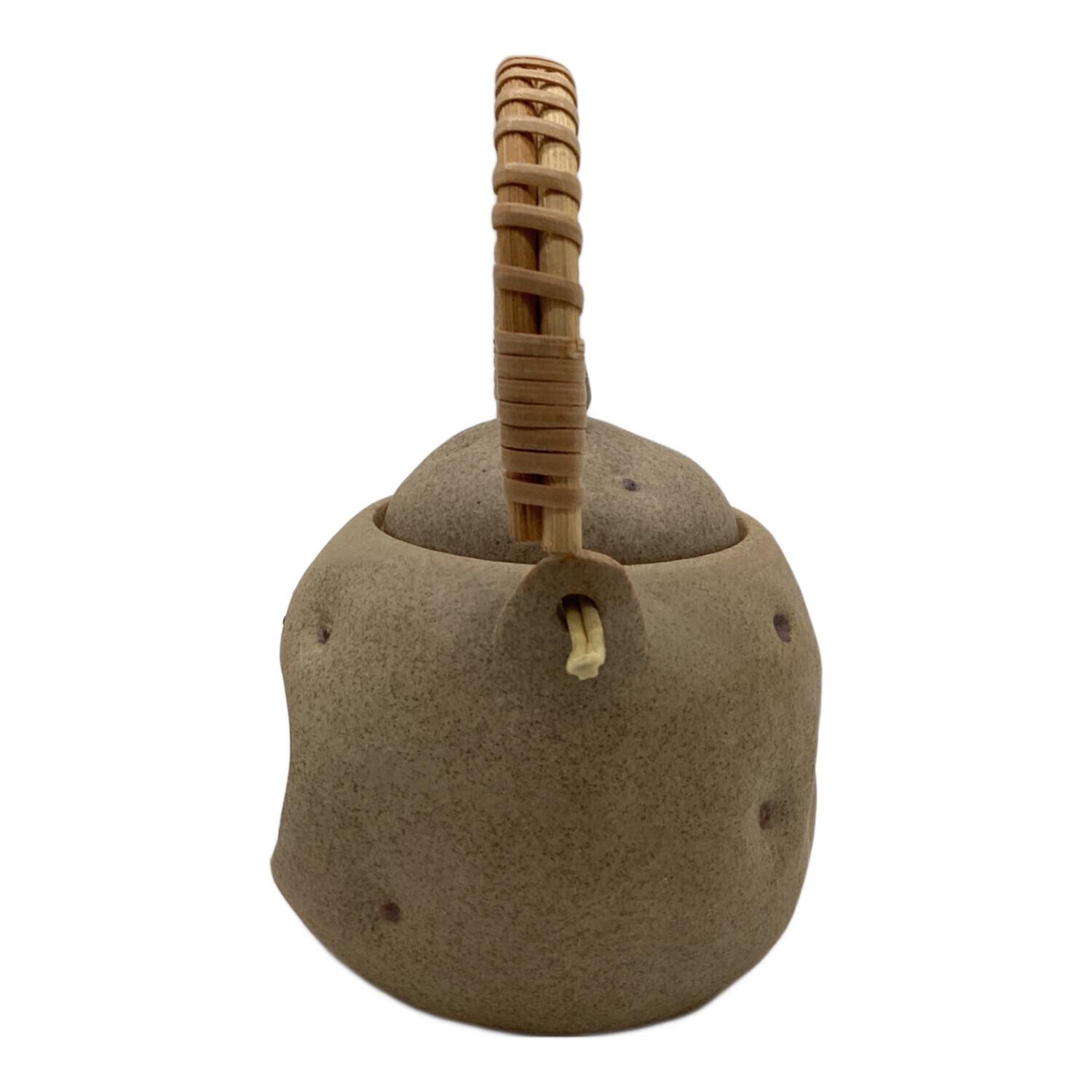 【送料込み】カウボーイ　工芸品 加藤工芸 (カトウコウゲイ) 茶器 ポテトくん 急須1・湯呑み5セット