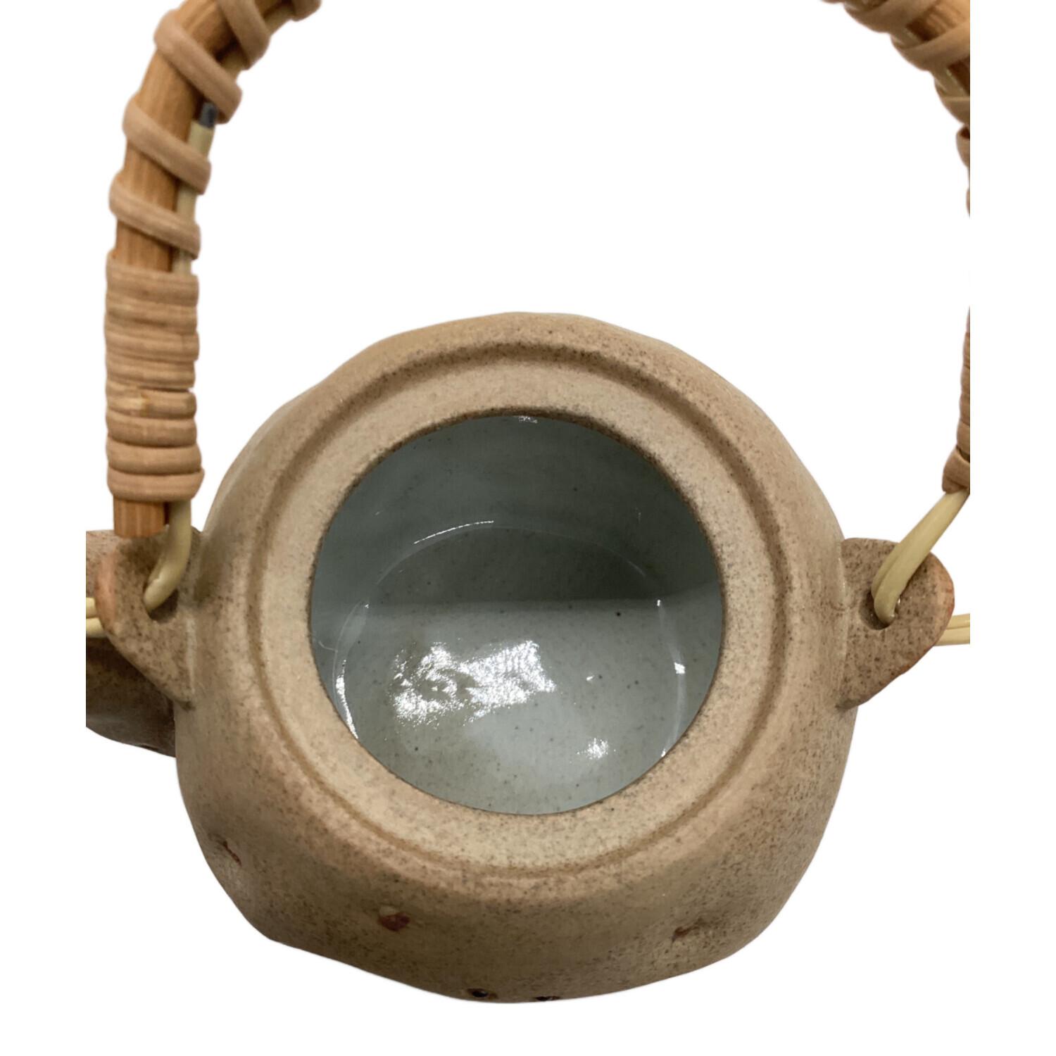 【送料込み】カウボーイ　工芸品 加藤工芸 (カトウコウゲイ) 茶器 ポテトくん 急須1・湯呑み5セット