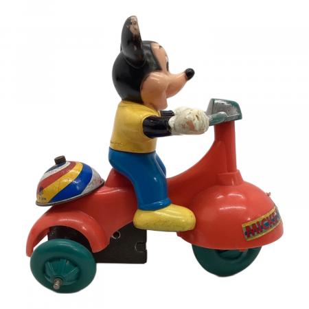 ミッキーマウス ゼンマイ三輪車 日本製 ※インテリアとして 現状販売