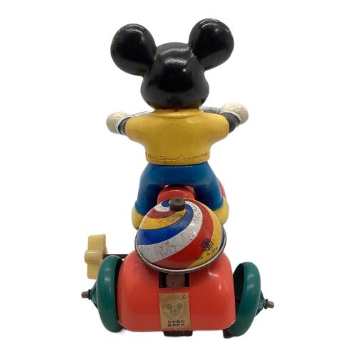 ミッキーマウスゼンマイ三輪車　※インテリアとして 現状販売