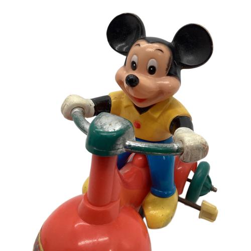 ミッキーマウスゼンマイ三輪車　※インテリアとして 現状販売