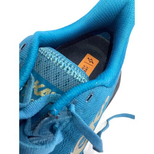 HOKAONEONE (ホカオネオネ) ランニングシューズ 1113528 BCBLC Mach 4 メンズ SIZE 26.5cm ブルー×ライトグリーン