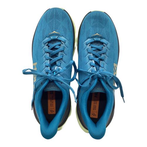 HOKAONEONE (ホカオネオネ) ランニングシューズ 1113528 BCBLC Mach 4 メンズ SIZE 26.5cm ブルー×ライトグリーン