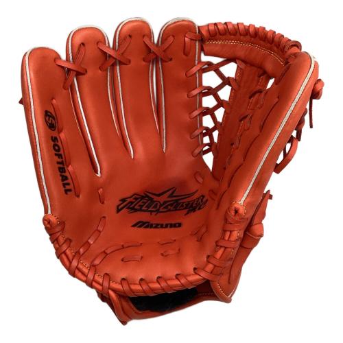 MIZUNO (ミズノ) ソフトボールグローブ レッド　FIELD GLISTER MC　左投げ用