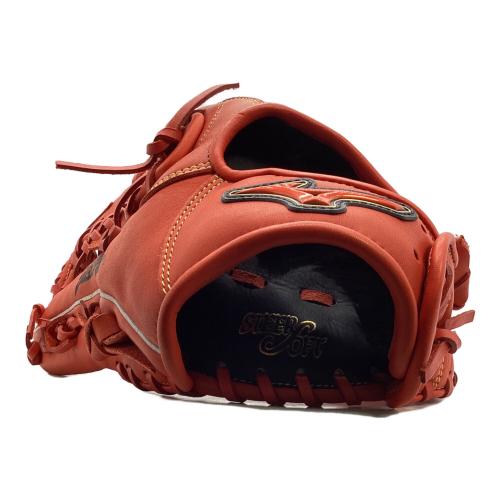 MIZUNO (ミズノ) ソフトボールグローブ レッド　FIELD GLISTER MC　左投げ用