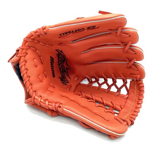 MIZUNO (ミズノ) ソフトボールグローブ レッド　FIELD GLISTER MC　左投げ用