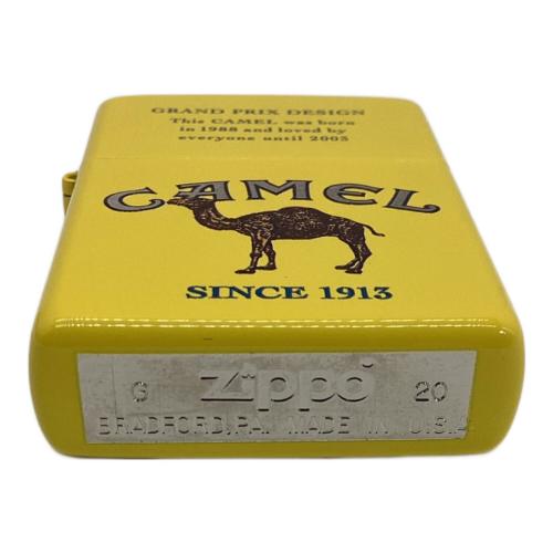ZIPPO 2020年製　キャメル イエロー