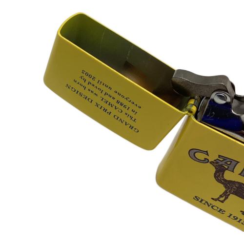 ZIPPO 2020年製　キャメル イエロー