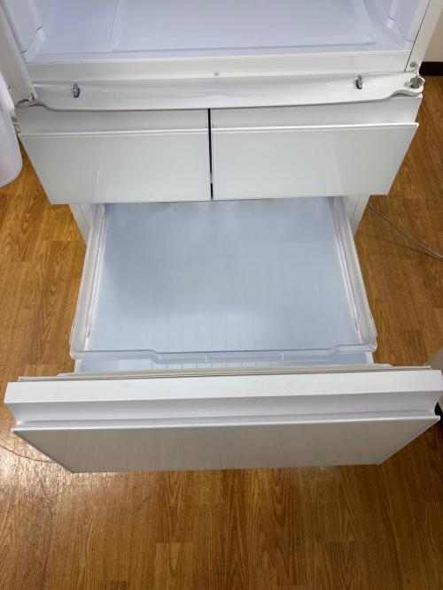 SHARP (シャープ) 5ドア冷蔵庫 SJ-GW41F-W 2020年製 ドアポケット割れ 412L