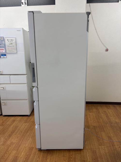 SHARP (シャープ) 5ドア冷蔵庫 SJ-GW41F-W 2020年製 ドアポケット割れ 412L