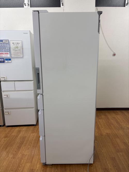 SHARP (シャープ) 5ドア冷蔵庫 SJ-GW41F-W 2020年製 ドアポケット割れ 412L