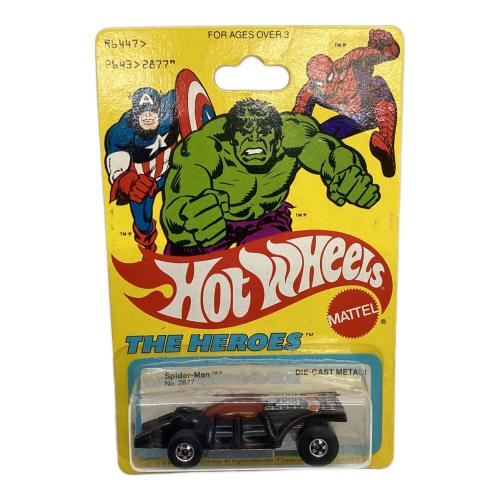 Mattel (マテル) Formula 5000 スパイダーマンモデル(1979) ダイキャストカー HOT WHEELS THE HEROES