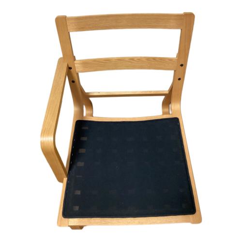 無印良品 (ムジルシリョウヒン) チェア 66 ナチュラル×グレー リビングでもダイニングでもつかえるソファチェア