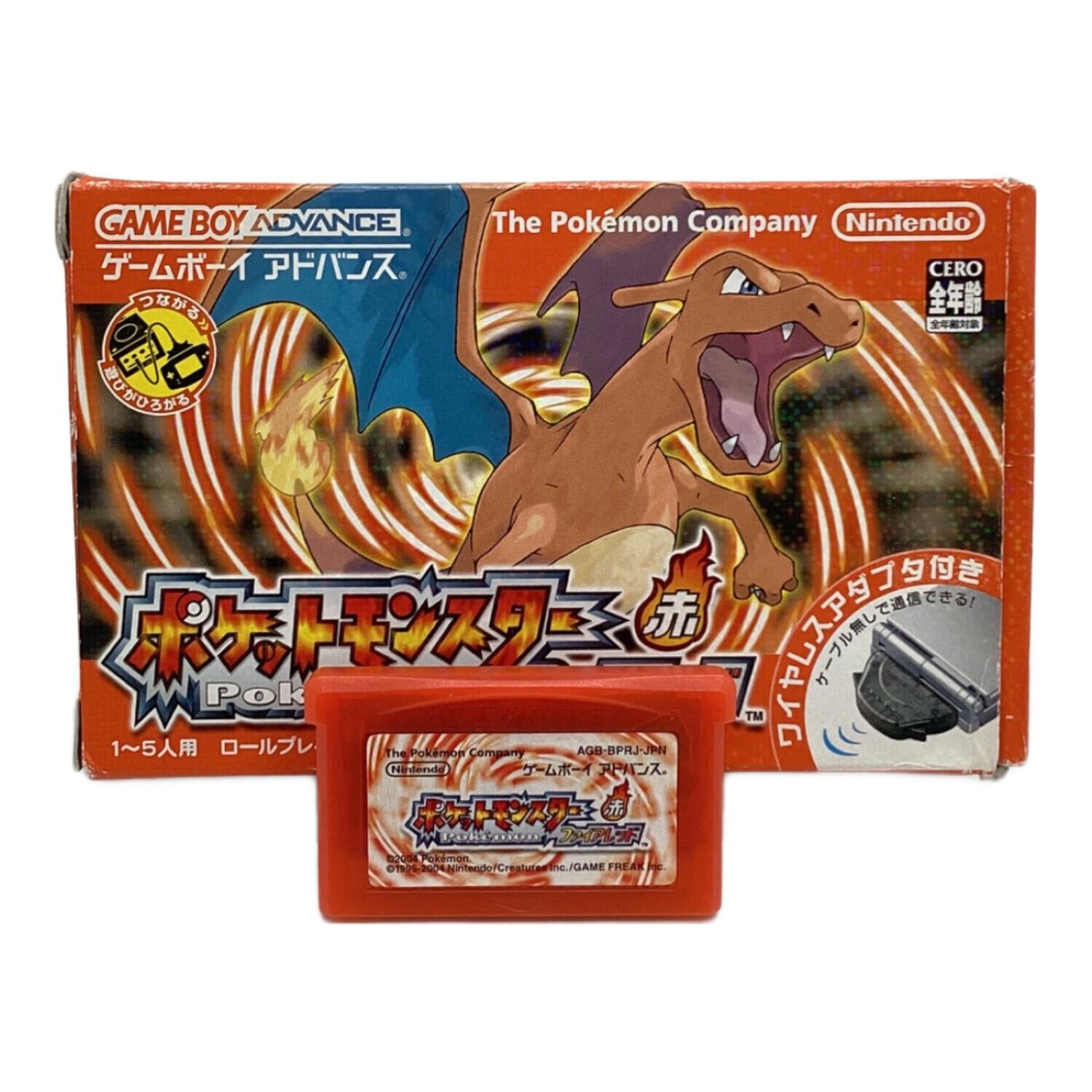 【新品未開封】ポケットモンスター ファイアレッド ゲームボーイアドバンス Nintendo (ニンテンドー) ポケットモンスター ファイアレッド
