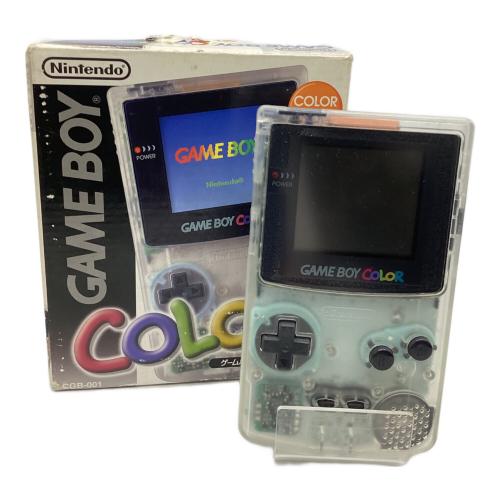 Nintendo (ニンテンドー) GAMEBOY COLOR CGB-001　※通電確認のみ