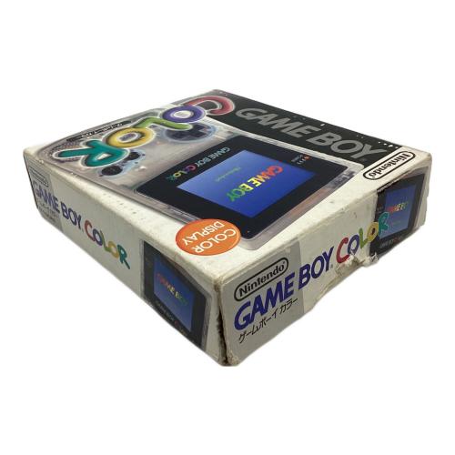 Nintendo (ニンテンドー) GAMEBOY COLOR CGB-001　※通電確認のみ