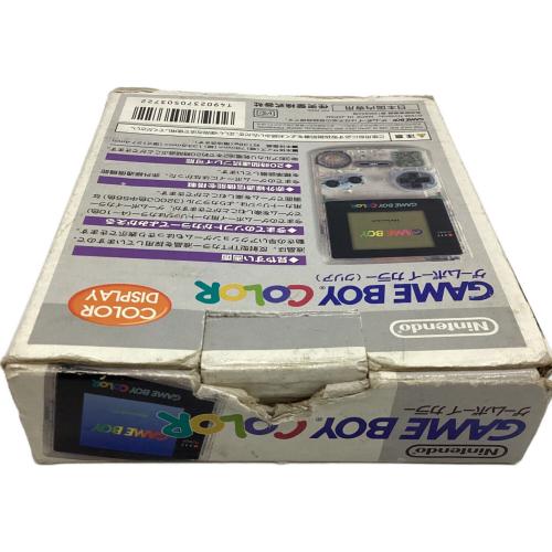 Nintendo (ニンテンドー) GAMEBOY COLOR CGB-001　※通電確認のみ
