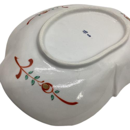 橘吉 (タチキチ) 和皿 赤絵花文　5Pセット