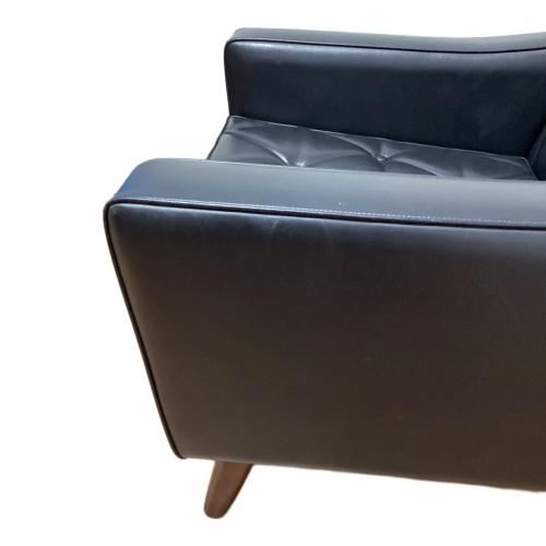 karimoku (カリモク) ロビーチェア ブラック×ブラウン