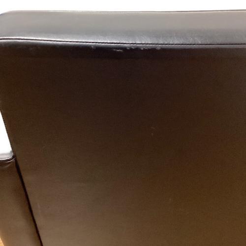 karimoku (カリモク) ロビーチェア ブラック×ブラウン