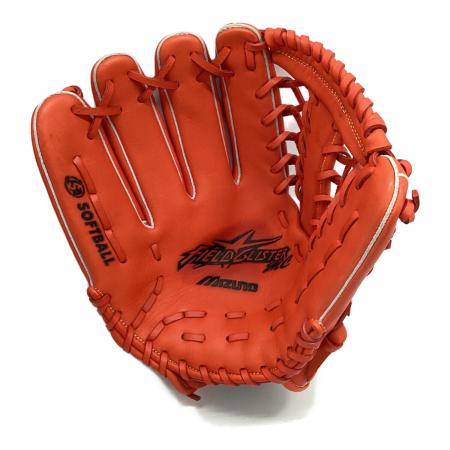 MIZUNO (ミズノ) ソフトボールグローブ レッド FIELD GLISTER MC 左