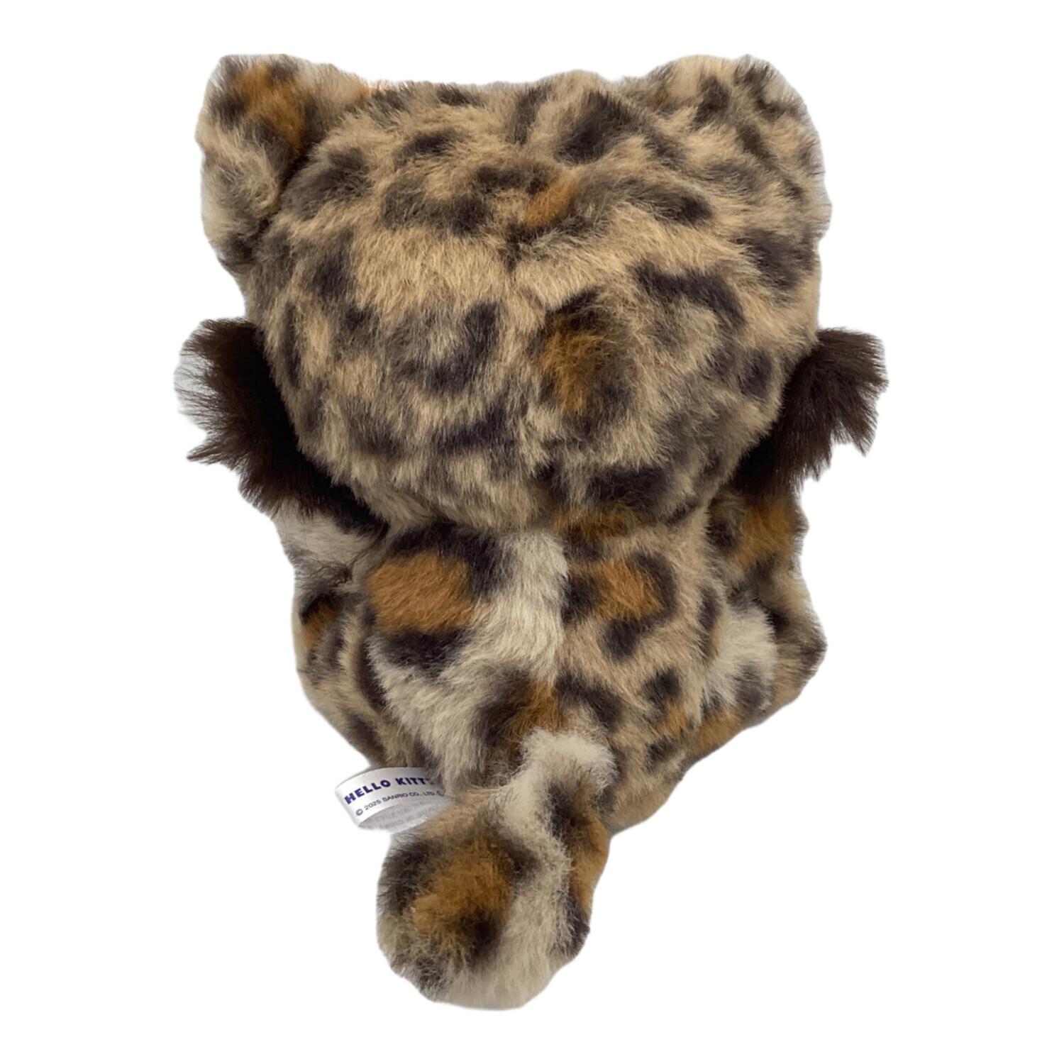 ファインフェイスキャット　キティ　豹柄　アニマル ブラウン ブラック　ぬいぐるみ ハローキティ ヒョウ柄 ファインフェイスキャット サンリオグッズ