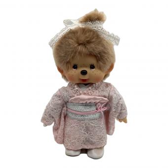 sekiguchi（セキグチ） モンチッチ お着物 ヌイグルミ ミルクティブラウン 着物ライトピンク