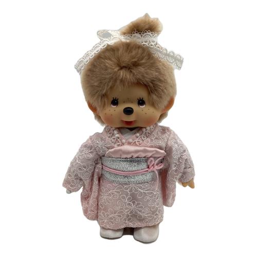 sekiguchi（セキグチ） モンチッチ お着物 ヌイグルミ ミルクティブラウン 着物ライトピンク