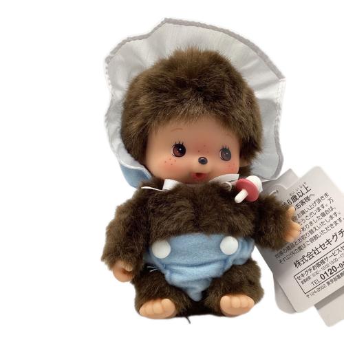 sekiguchi（セキグチ） モンチッチ ベビチッチ 男の子 女の子 ヌイグルミ 2個セット スカイブルー×ピンク