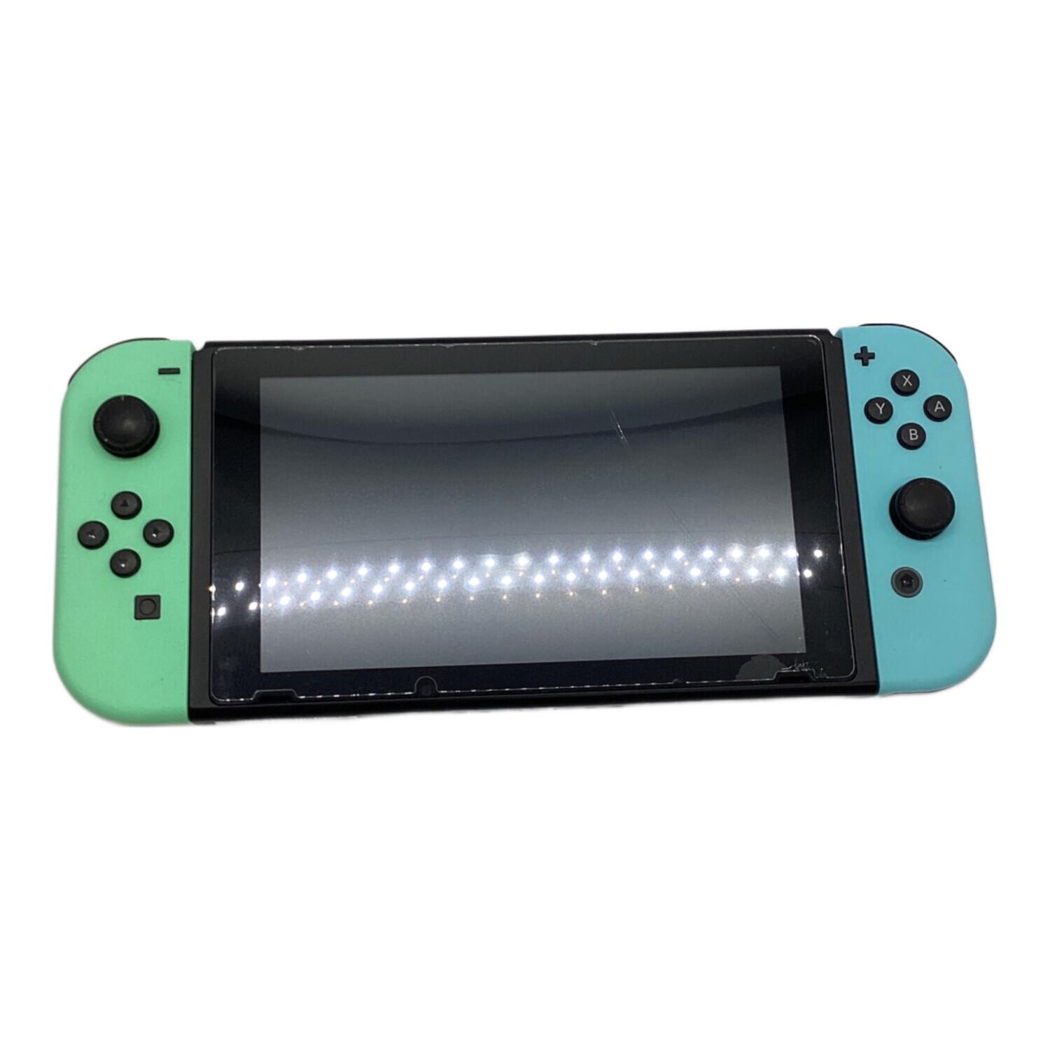 Nintendo Switch 本体 HAC-001 あつ森コン Nintendo Switch HAC-001(-01) Animal Crossing: New Horizons Edition