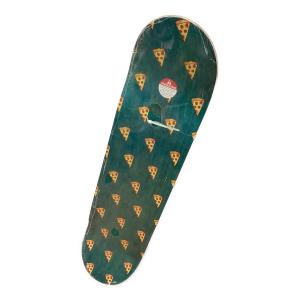 pizza sport（ピザスポーツ） スケートボード デッキ ブルー×ホワイト