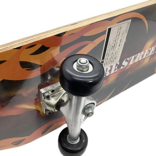 スケートボード オレンジ×ブラック