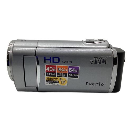 JVC (ジェイブイシー) ビデオカメラ GZ-HM690-S 2010年モデル バッテリー残量未確認 キズ有