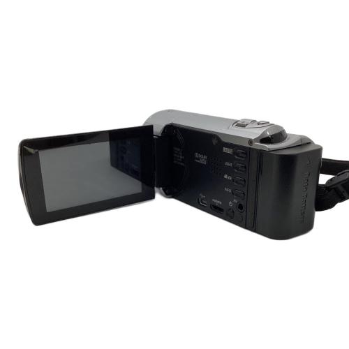 JVC (ジェイブイシー) ビデオカメラ GZ-HM690-S 2010年モデル バッテリー残量未確認 キズ有