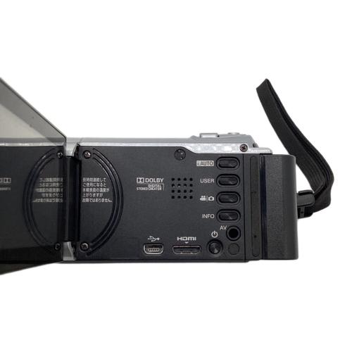 JVC (ジェイブイシー) ビデオカメラ GZ-HM690-S 2010年モデル バッテリー残量未確認 キズ有