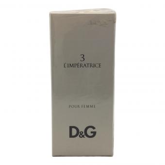 DOLCE & GABBANA (ドルチェ＆ガッバーナ) オードトワレ 箱に成分表記有 100ml ランペラトリス