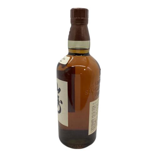 サントリー 山崎 ジャパニーズウィスキー ノンヴィンテージ 700ml